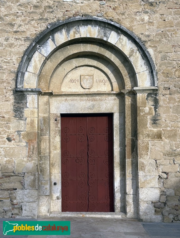 Cervià de Ter - Monestir de Santa Maria. Església