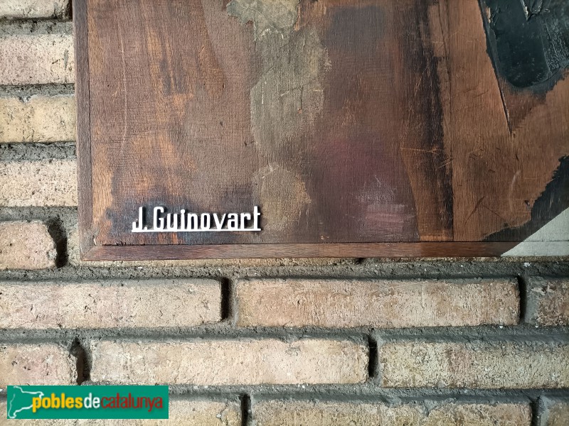Barcelona - Còrsega, 697. Pintura de Guinovart