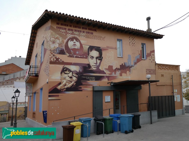 Ripollet - Mural de Cal Teixell