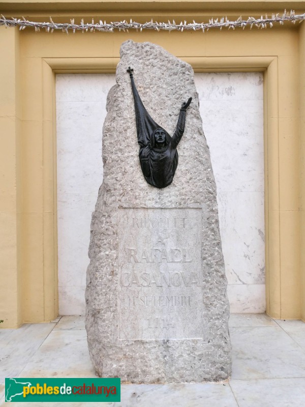 Ripollet - Monument a Rafael Casanova