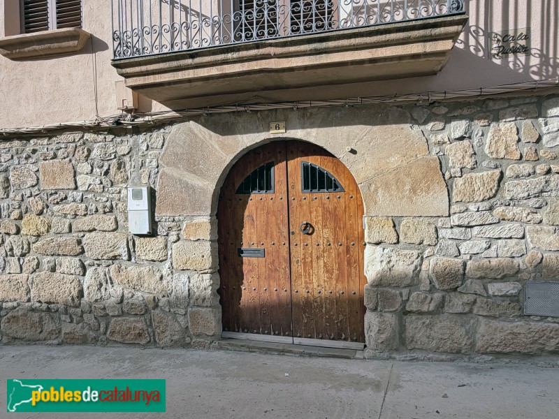 Montoliu de Lleida - Portal de ca la Pubilla