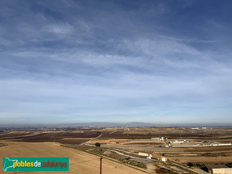 Sunyer - Panoràmica des del castell de Sunyer