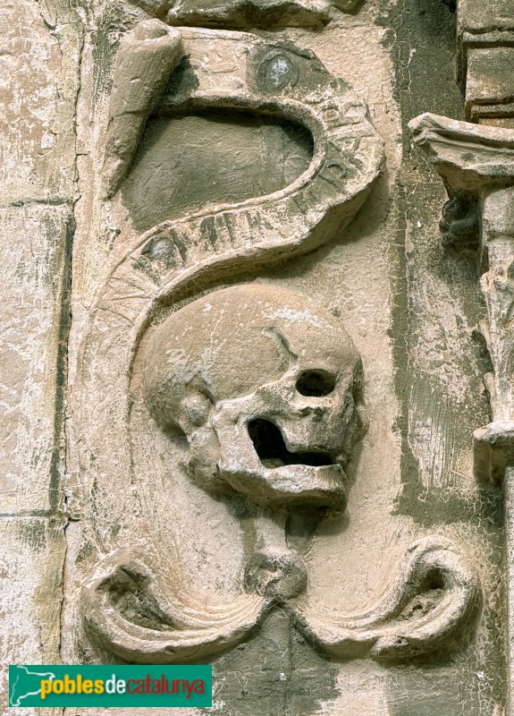 Sarroca de Lleida - Església de Santa Maria. Portada