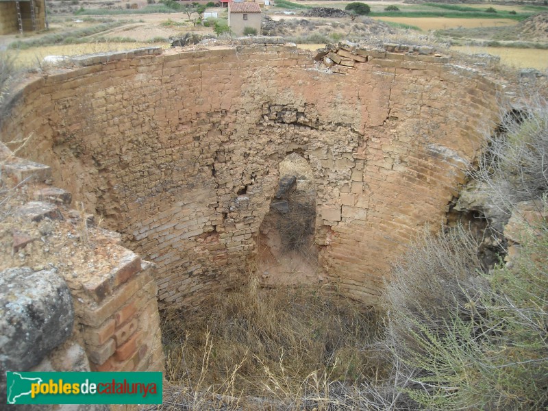 Sarroca de Lleida - Forn de calç del tossal del Petxango