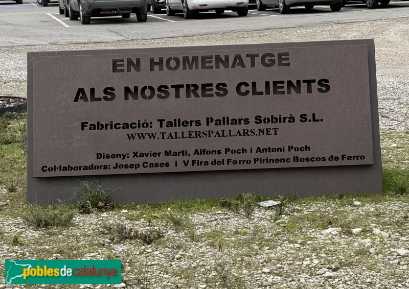 Torrefarrera - Escultura <i>El Forjador</i>