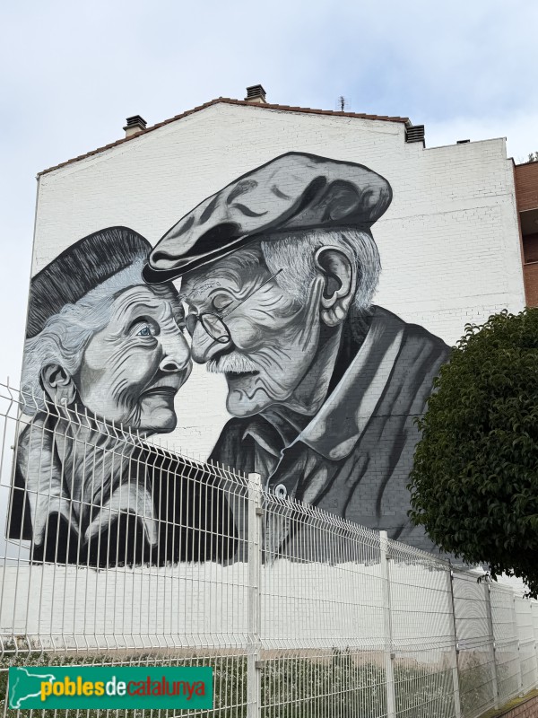 Torrefarrera - Mural <i>Amor Etern</i> (Txus Montejano, 2024)
