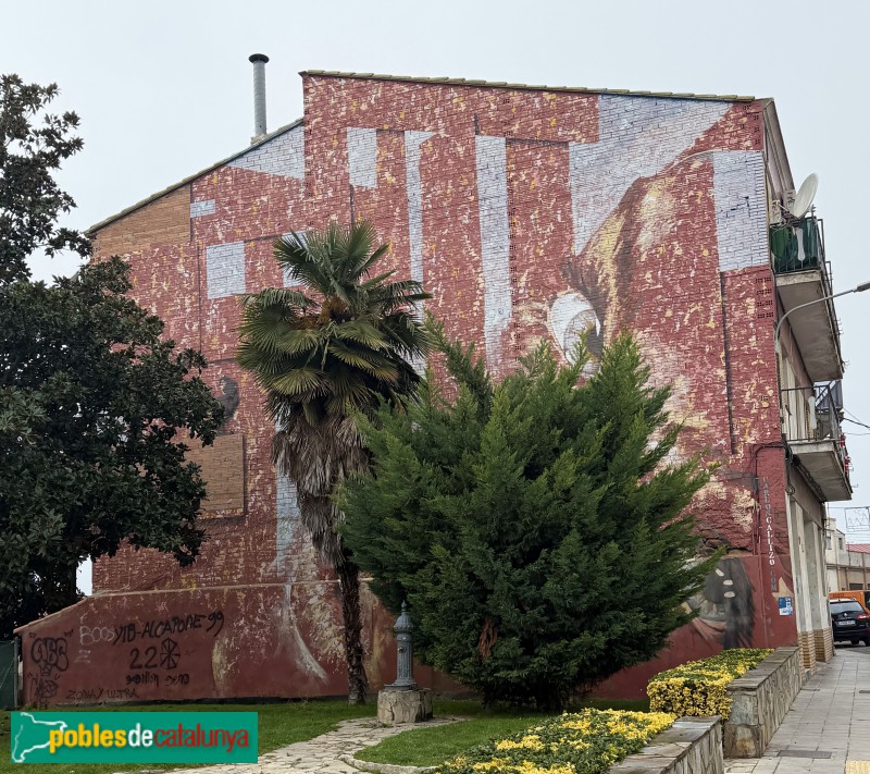 Torrefarrera - Mural <i>Mirada</i> (Callizo, 2017)
