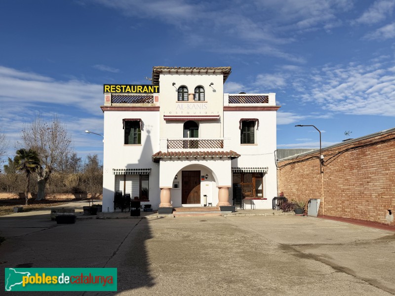 Rosselló - Colònia tèxtil d'Alcanís. Casa de l'Amo