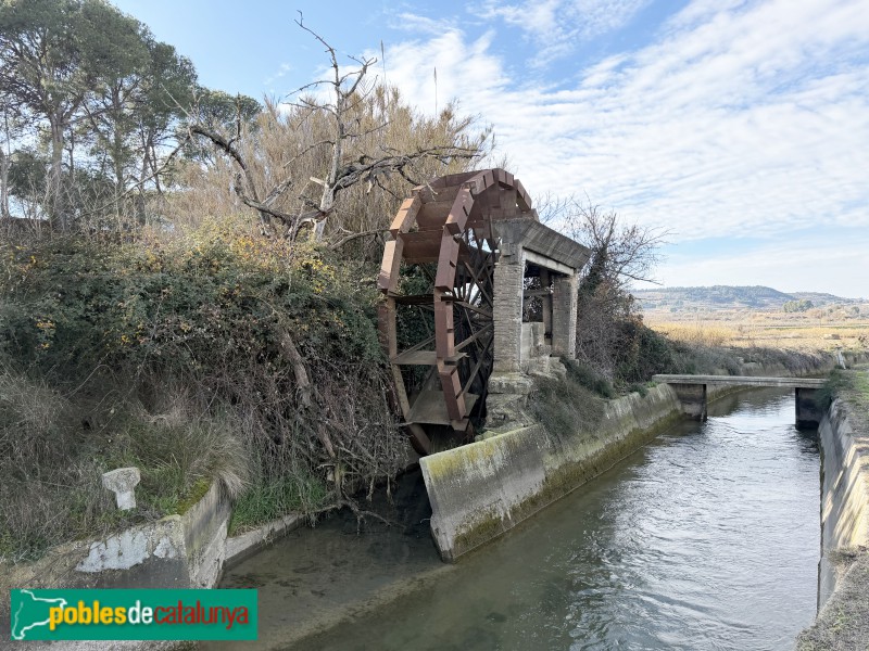 Rosselló - Sínia del canal de Pinyana