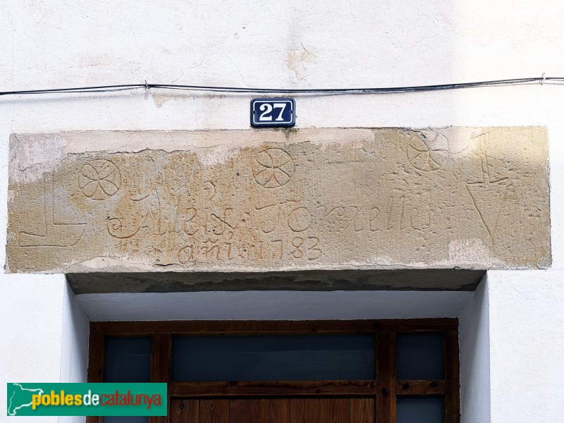 Vilanova de Segrià - Llinda de Cal Torrelles