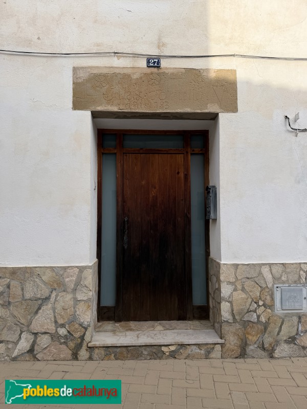 Vilanova de Segrià - Llinda de Cal Torrelles