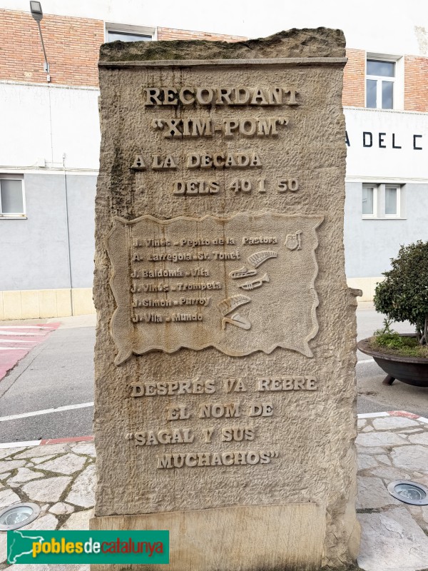 Vilanova de Segrià - Monòlit monumental