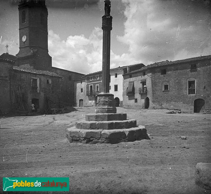 Benavent de Segrià - Creu de terme (desapareguda)