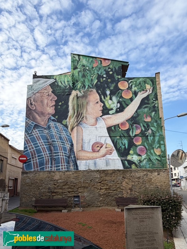 Benavent de Segrià - Mural de la Pagesia