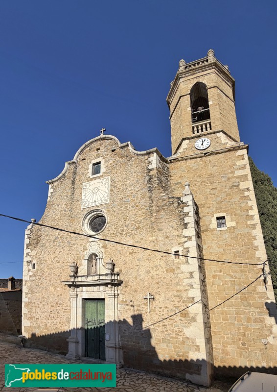 Flaçà - Església de Sant Cebrià