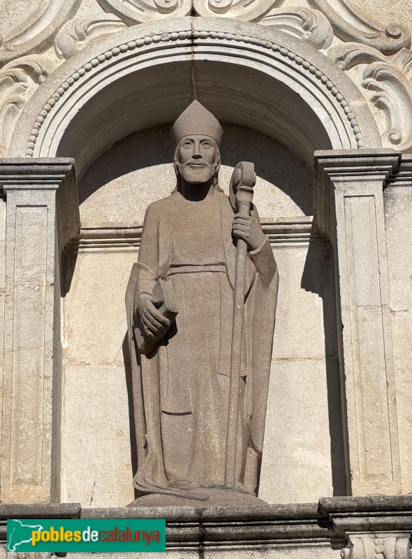 Flaçà - Església de Sant Cebrià