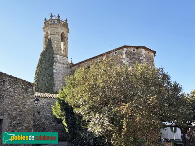 Flaçà - Església de Sant Cebrià