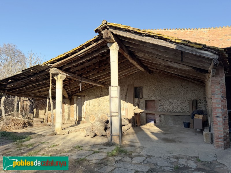 Flaçà - Centre històric. Pallissa antiga