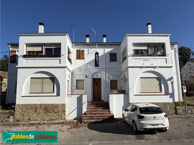 Flaçà - Colònia de  la fàbrica Torras-Domènech