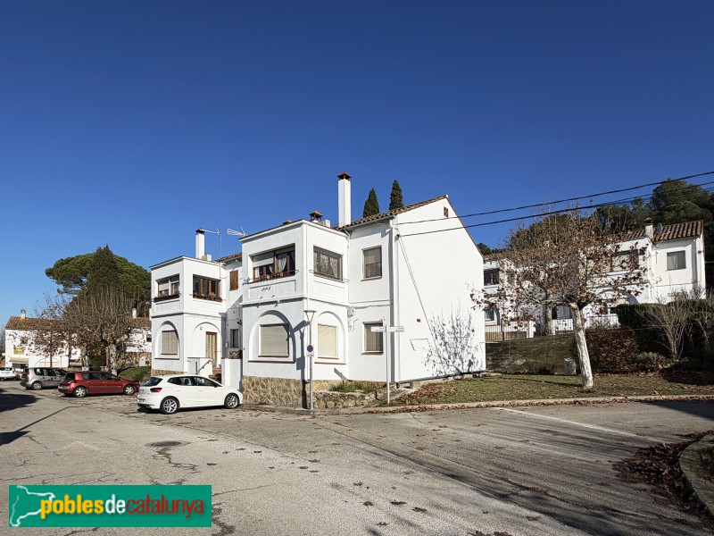 Flaçà - Colònia de  la fàbrica Torras-Domènech