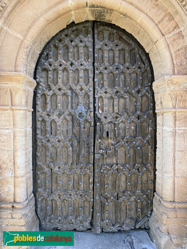 Torrebesses - Església de Sant Salvador. Portada