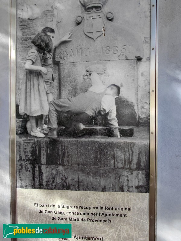 Barcelona - Font de Can Gaig