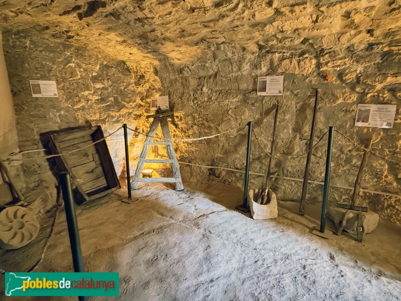 Torrebesses - Centre d'Interpretació de la Pedra Seca. Estris pel treball de la pedra