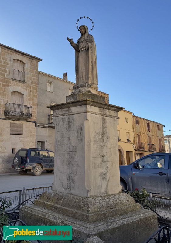 Llardecans - Monument al Sagrat Cor de Maria