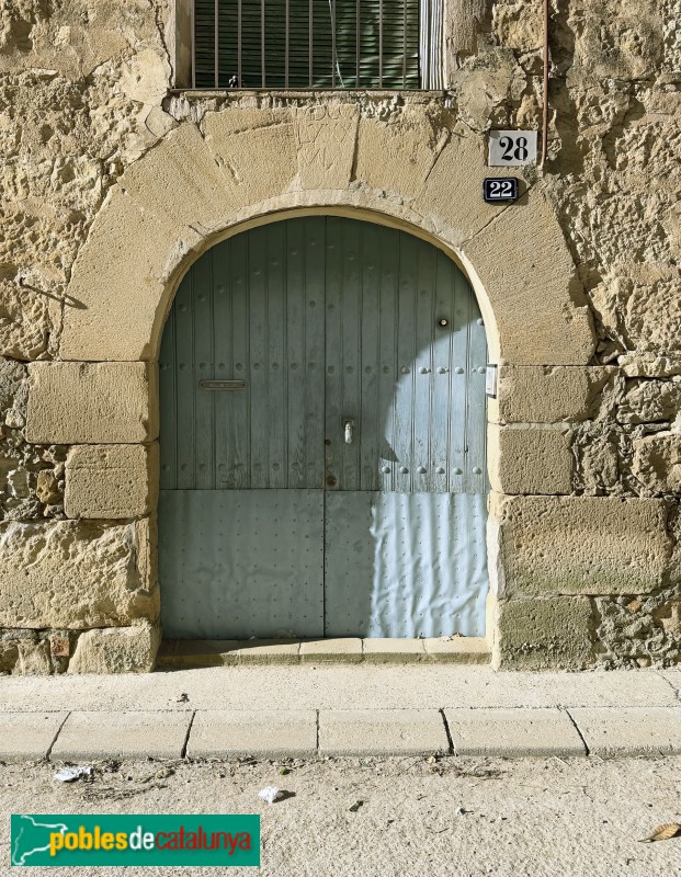 Llardecans - Portal, 1786