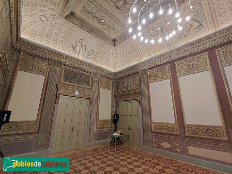 Sant Feliu de Llobregat - Palau Falguera. Sala Àustria