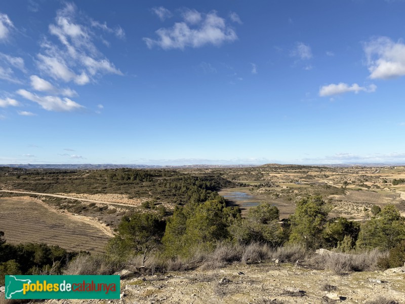 Llardecans - Panoràmica des d'Adar