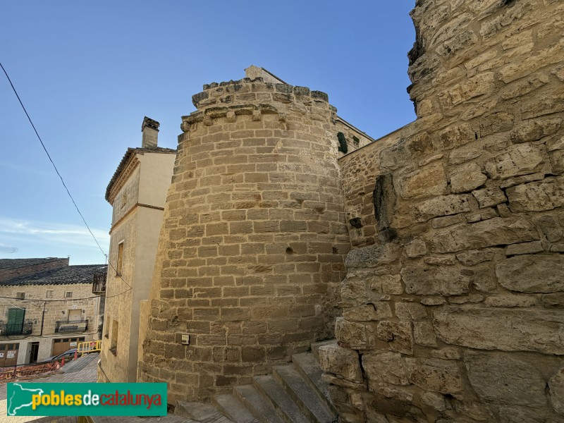Maials - Absis de l'església de Santa Maria