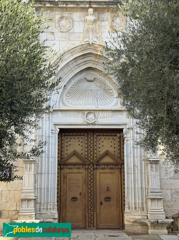 Bordils - Església de Sant Esteve. Portada (Foto: Albert Esteves, 2026) Bordils - Església de Sant Esteve. Portada