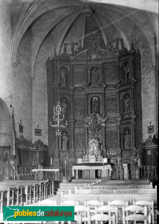 Bordils - Retaule de Sant Esteve (desaparegut)