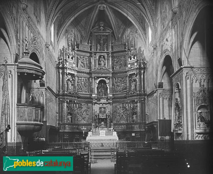 Castellbisbal - Retaule de Sant Vicenç (dessparegut)