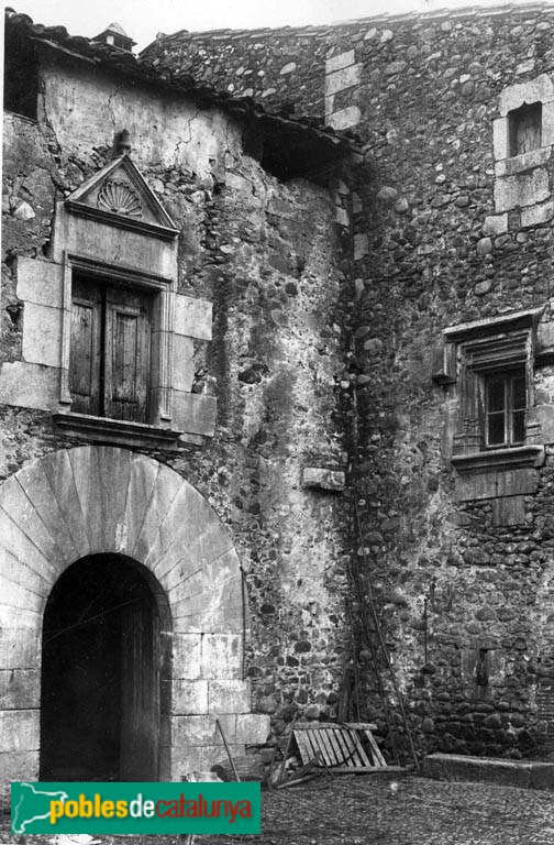 Bordils - Can Viader (Foto: Anònima - Arxiu Centre Excursionista de Catalunya-, 1890-1918) Bordils - Can Viader