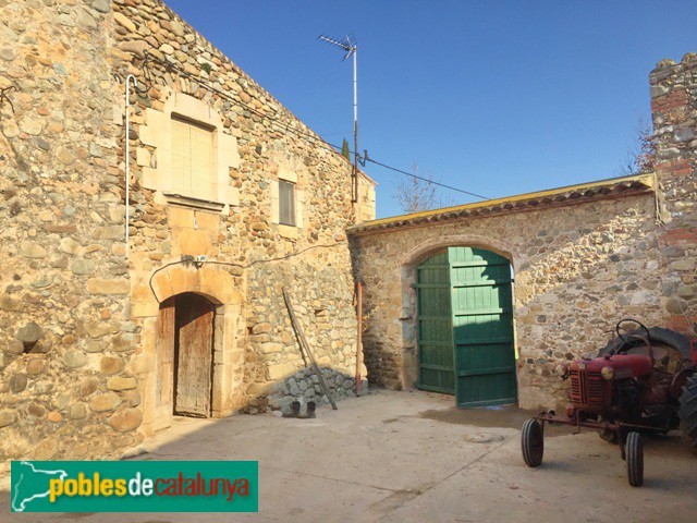 Bordils - Cal Conill Gros (Foto: Banc de Memòria Digital de Bordils, 2019) Bordils - Cal Conill Gros