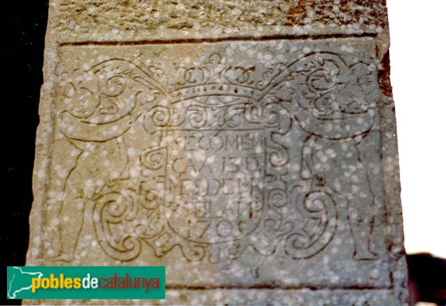 Bordils - Cal Conill Gros (Foto: Banc de Memòria Digital de Bordils, 1993) Bordils - Cal Conill Gros