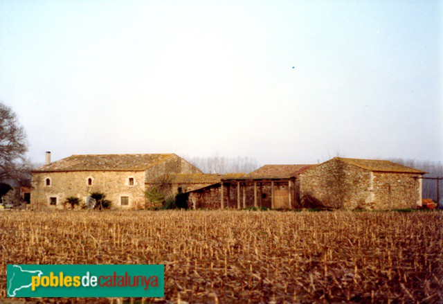 Bordils - Cal Conill Gros (Foto: Banc de Memòria Digital de Bordils, 1993) Bordils - Cal Conill Gros