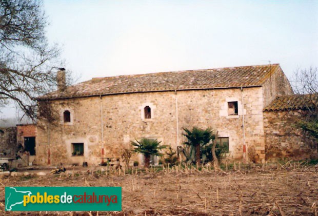 Bordils - Cal Conill Gros (Foto: Banc de Memòria Digital de BordilsEsteves, 1993) Bordils - Cal Conill Gros