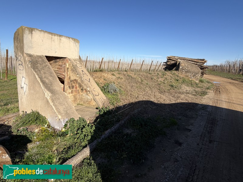 Bordils - Refugis de la Guerra Civil (Foto: Albert Esteves, 2026) Bordils - Refugis de la Guerra Civil