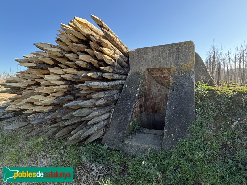 Bordils - Refugis de la Guerra Civil (Foto: Albert Esteves, 2026) Bordils - Refugis de la Guerra Civil