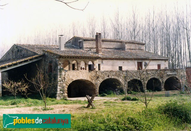 Bordils - Can Masó (Foto: Banc de Memòria Digital de Bordils, 1993) Bordils - Can Masó