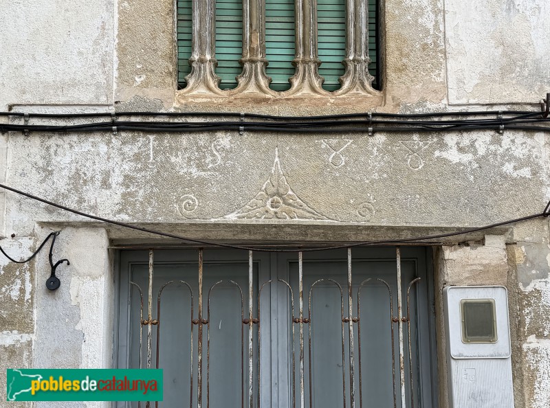 Bordils - Llinda de 1588 (Foto: Albert Esteves, 2026) Bordils - Llinda de 1588