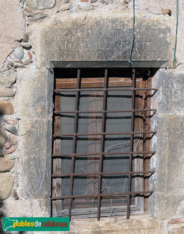 Bordils - Llinda de 1600 (Foto: Albert Esteves, 2026) Bordils - Llinda de 1600