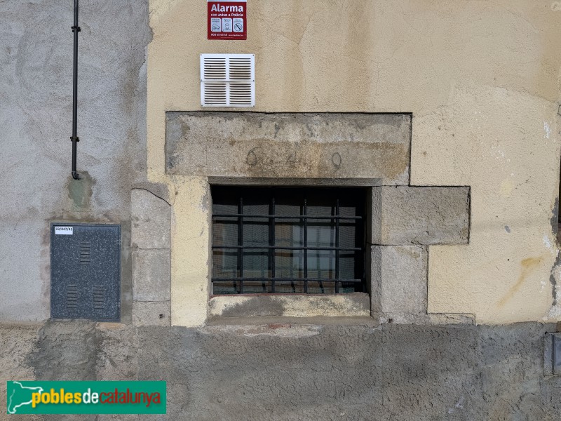 Bordils - Llinda de 1649 (Foto: Albert Esteves, 2026) Bordils - Llinda de 1649