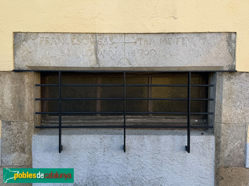 Bordils - Llinda de 1709 (Foto: Albert Esteves, 2026) Bordils - Llinda de 1709