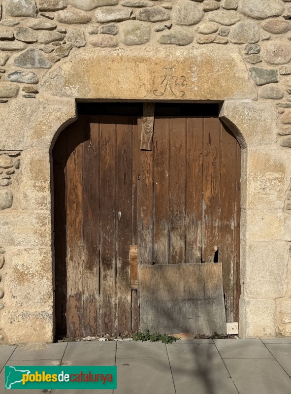 Bordils - Llinda de 1722 (Foto: Albert Esteves, 2026) Bordils - Llinda de 1722