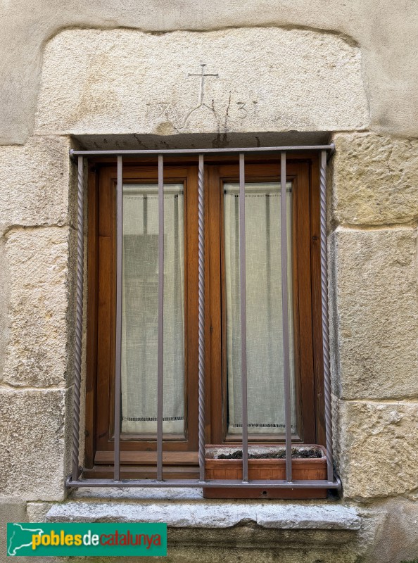 Bordils - Llinda de 1731 (Foto: Albert Esteves, 2026) Bordils - Llinda de 1731