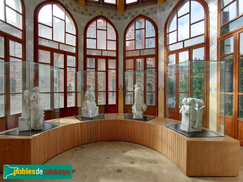 Barcelona - Hospital de la Santa Creu i Sant Pau. Pavelló de Sant Salvador